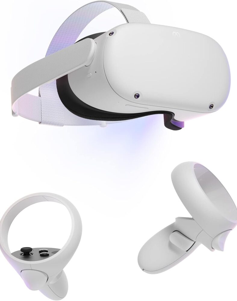 Meta Quest 2 128GB - Advanced All-in-One Virtual Reality Headset (Renewed)